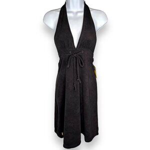 Lole Black Beach outdoor Halter Neck Dress Cover up Vacation